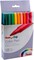 Pentel Arts Color Pen Fine Point Color Markers 18/Pkg-Assorted Colors